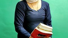 Teacher with her student – pussy fucking at home
