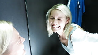 Painful ass fuck in the department store! l DADDYS LUDER