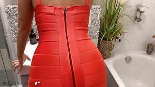 sex in tight bodycon dress compilation, projectsexdiary