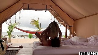 My beach adventure on vacation – private fuck