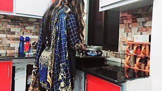 House Wife Assfucked In Kitchen By Cuckold Husband