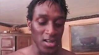 British MILF fucks black guy with her husband!