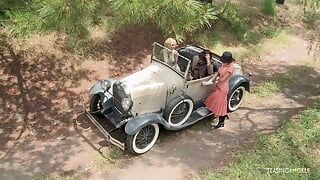 The guy met the milfs in the middle of nowhere and had a fantastic threesome