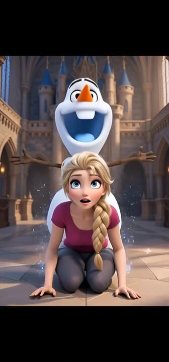 Elsa and Olaf aventure