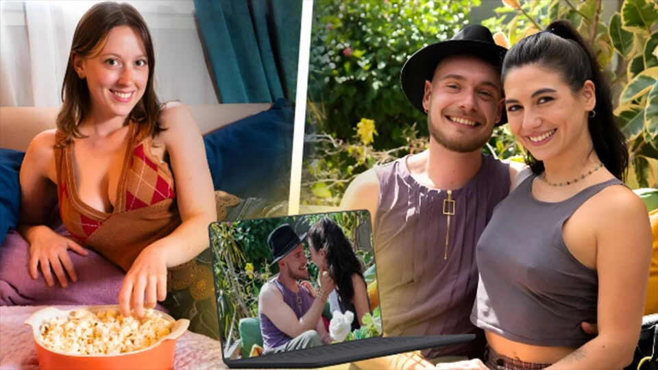 Ersties – Matchmaking 4 – Bee Sets Her Boyfriend Up On Blind Date With Stunning Brunette Megan (Ep 1 of 3)