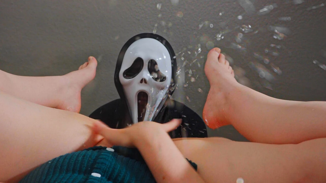 Squirting on Ghost’s Face And Letting Him Take My Panties