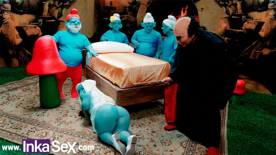PARODY THE SMURFS – Big-ass dwarf whomph receives Garchamel anal.